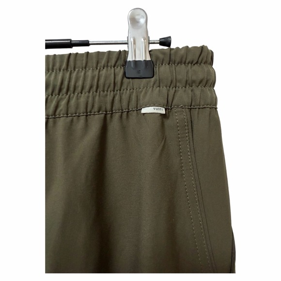 Vuori Womens Weekend Jogger Pants Size L Olive Green Travel Athleisure Gym - Picture 6 of 7